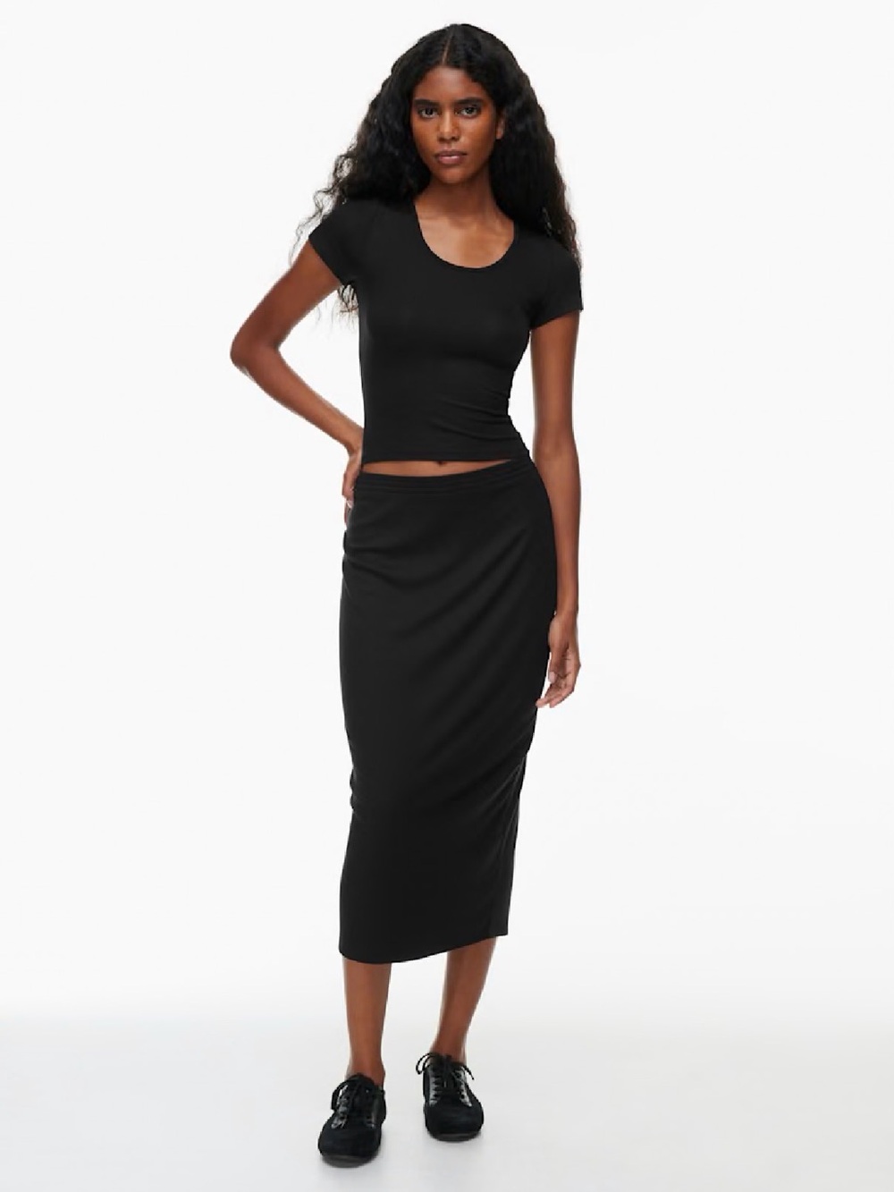 Aritzia The Group by Babaton Luxe Lounge Tomorrow Skirt